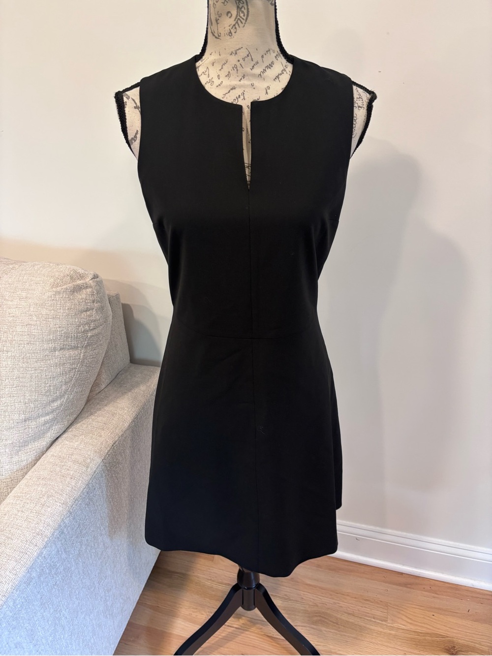 Theory black dress size 4